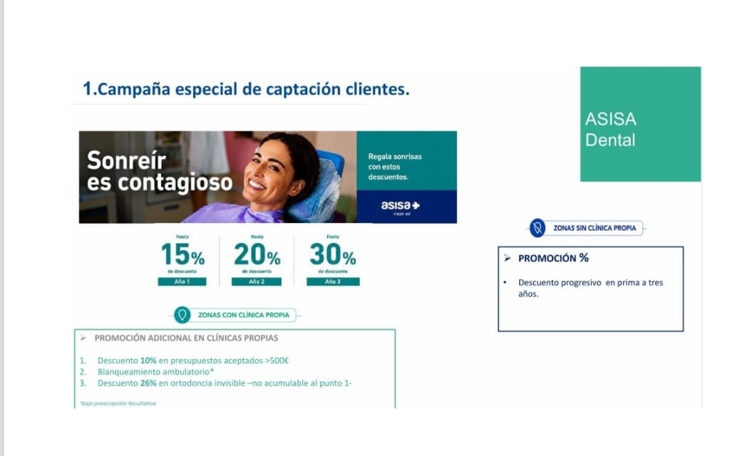 ASISA Dental September and October 2026 campaign